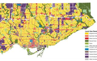 Toronto Official Plan Map 23 Land Use Plan